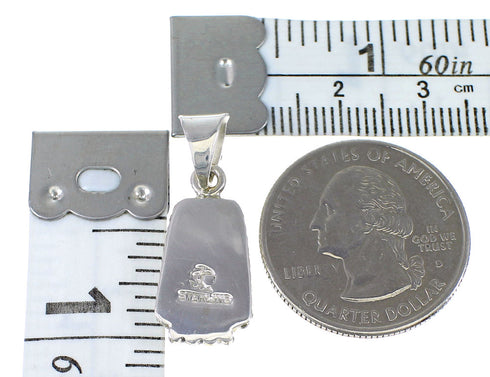 Silver Turquoise And Opal Pendant YX77588